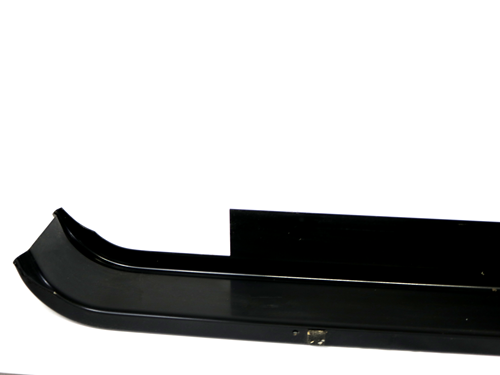 2037 EC 2 REAR BUMPER 98 INCH BLACK STEEL
