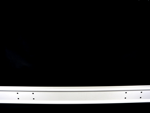 20615 BUMPER, WHITE REAR