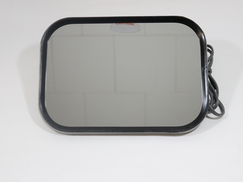 2502 Mirror Heated S/S, 10.5 INCH X 7 INCH, Center Bolt Mnt