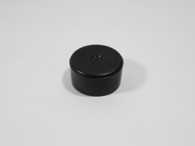 25550 CAP, ROUND BLACK