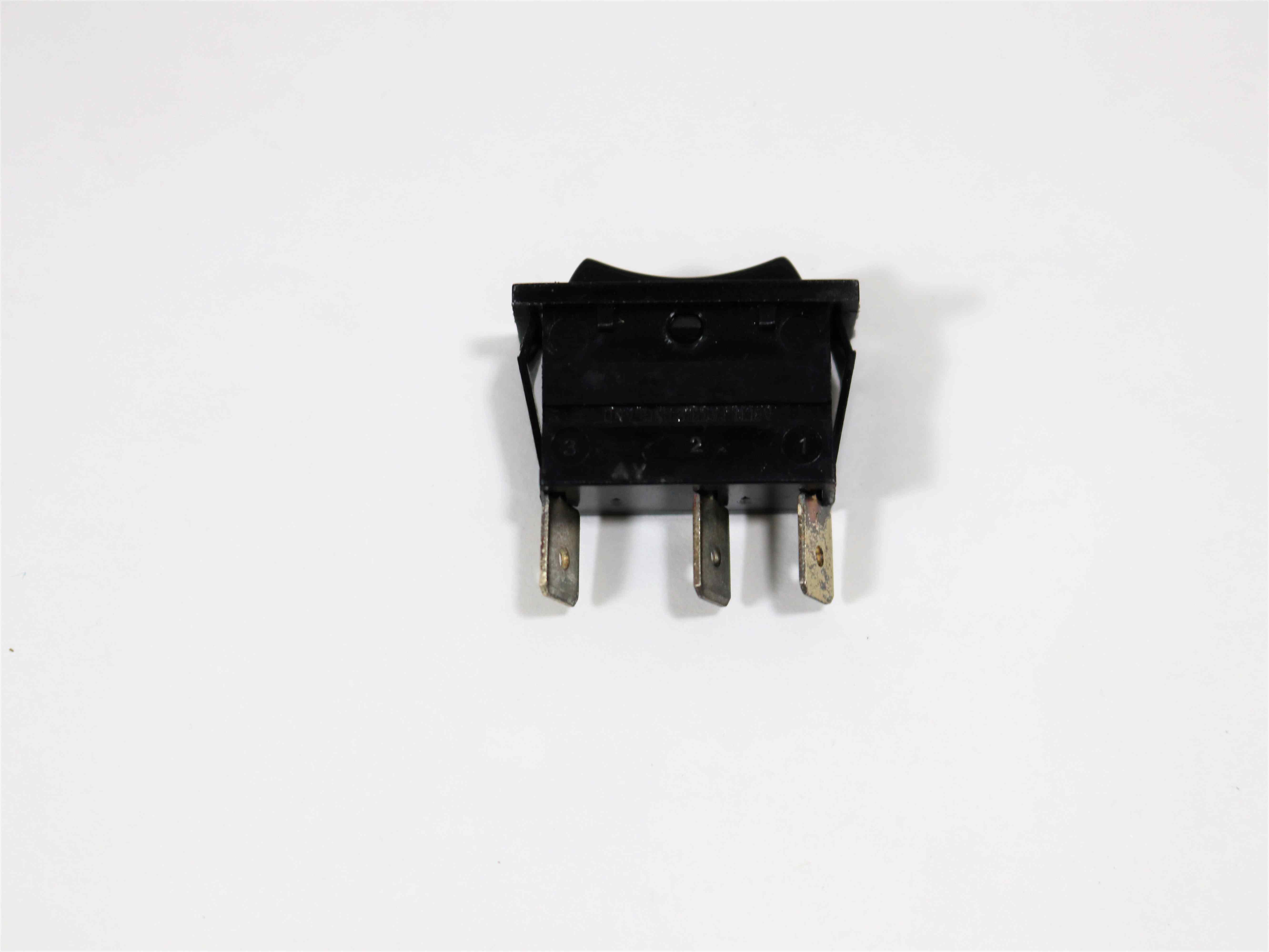 26455 ROCKER SWITCH ON-OFF-ON BLACK