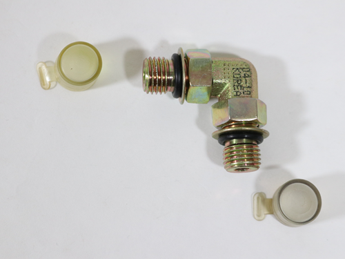 26576 ELBOW-MALE 7/16-20 SAE 90 DEGREE