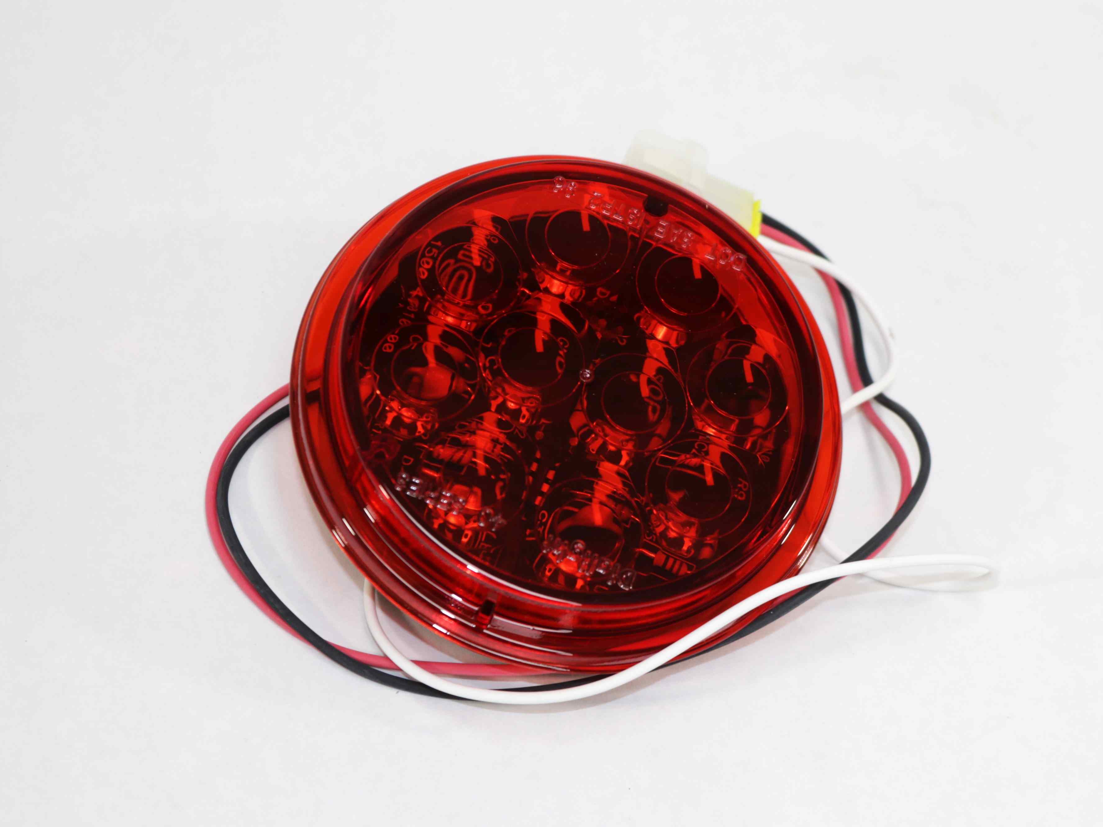 29453 4 INCH Red Round Dialight Coated