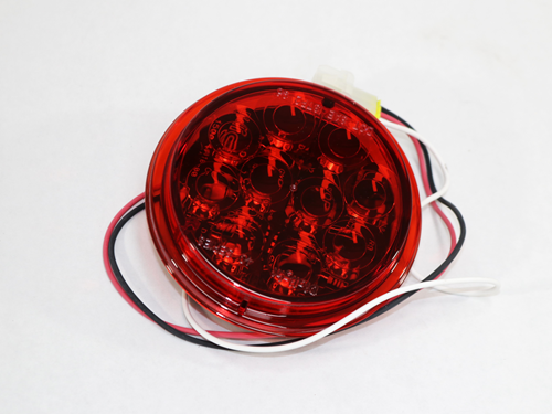29453 4 INCH Red Round Dialight Coated
