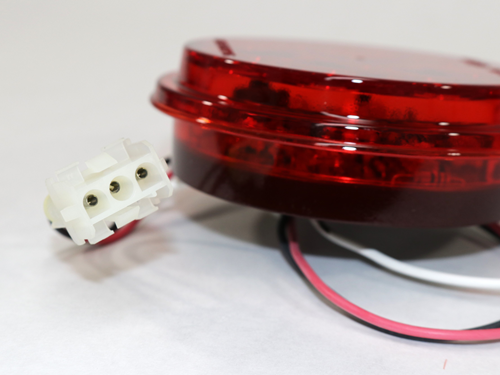 29453 4 INCH Red Round Dialight Coated