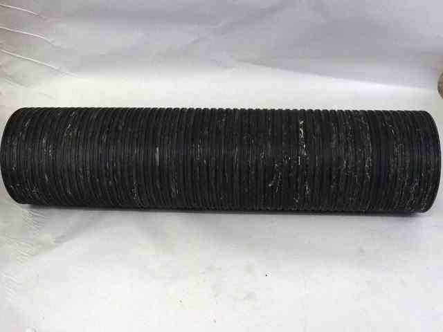 3103 21 FOOT ROLL OF RIBBED GRAY FLOORING 34 INCH WIDE