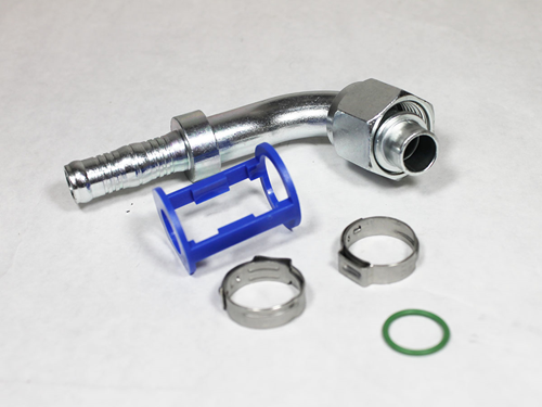 313510 Fitting, 90 Deg, 5/8 Fo X #10 Hose, Burgalflex