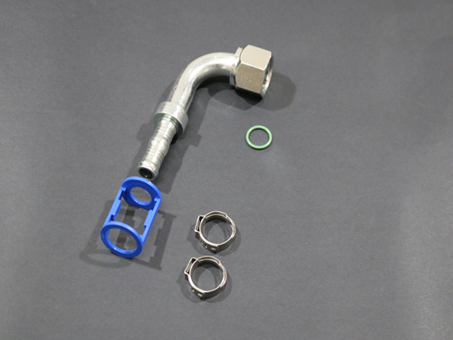 313510 Fitting, 90 Deg, 5/8 Fo X #10 Hose, Burgalflex