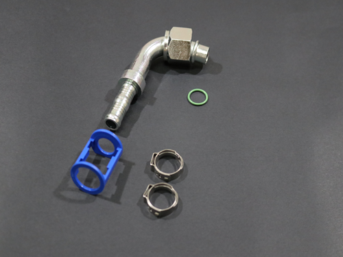 313510 Fitting, 90 Deg, 5/8 Fo X #10 Hose, Burgalflex