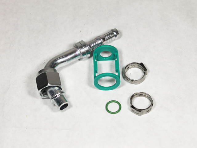 313511 FITTING, 90 DEG, 1/2 FO X #8 HOSE, BURGAFLEX