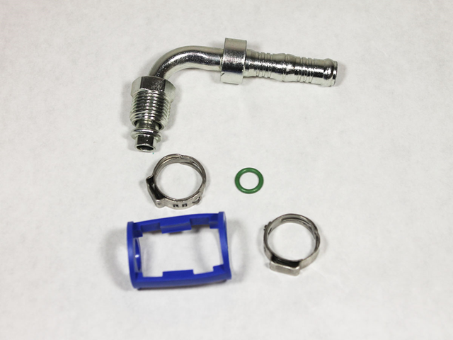 313514 FITTING, CLIP LOK, 90, 3/8 MO X #8