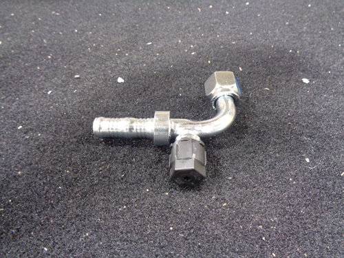 313559 90°, 1/2 Fo X #10 Hose Fitting