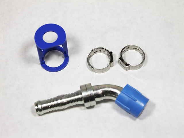313668 FITTING, 45 1/2 X #8