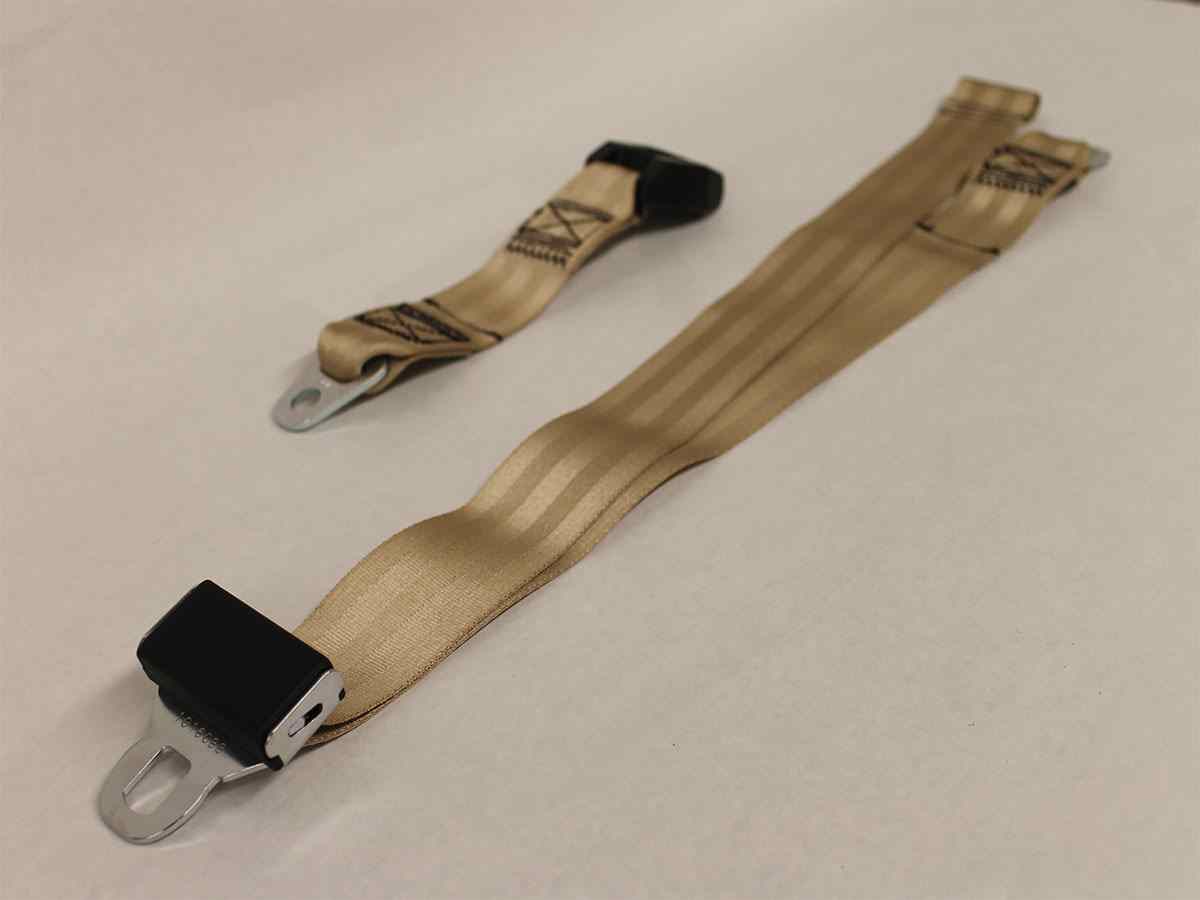31E0075-3 Tan Seat Belt Assy