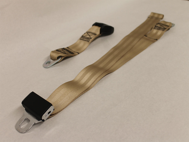 31E0075-3 Tan Seat Belt Assy