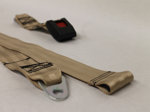 31E0075-3 Tan Seat Belt Assy