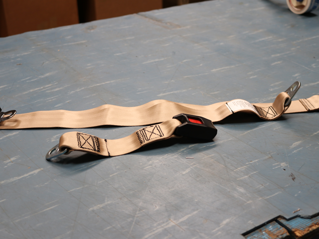 31E0075.3 Tan Seat Belt Assy