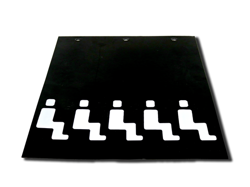 3200 Mud Flap, Goshen Logo