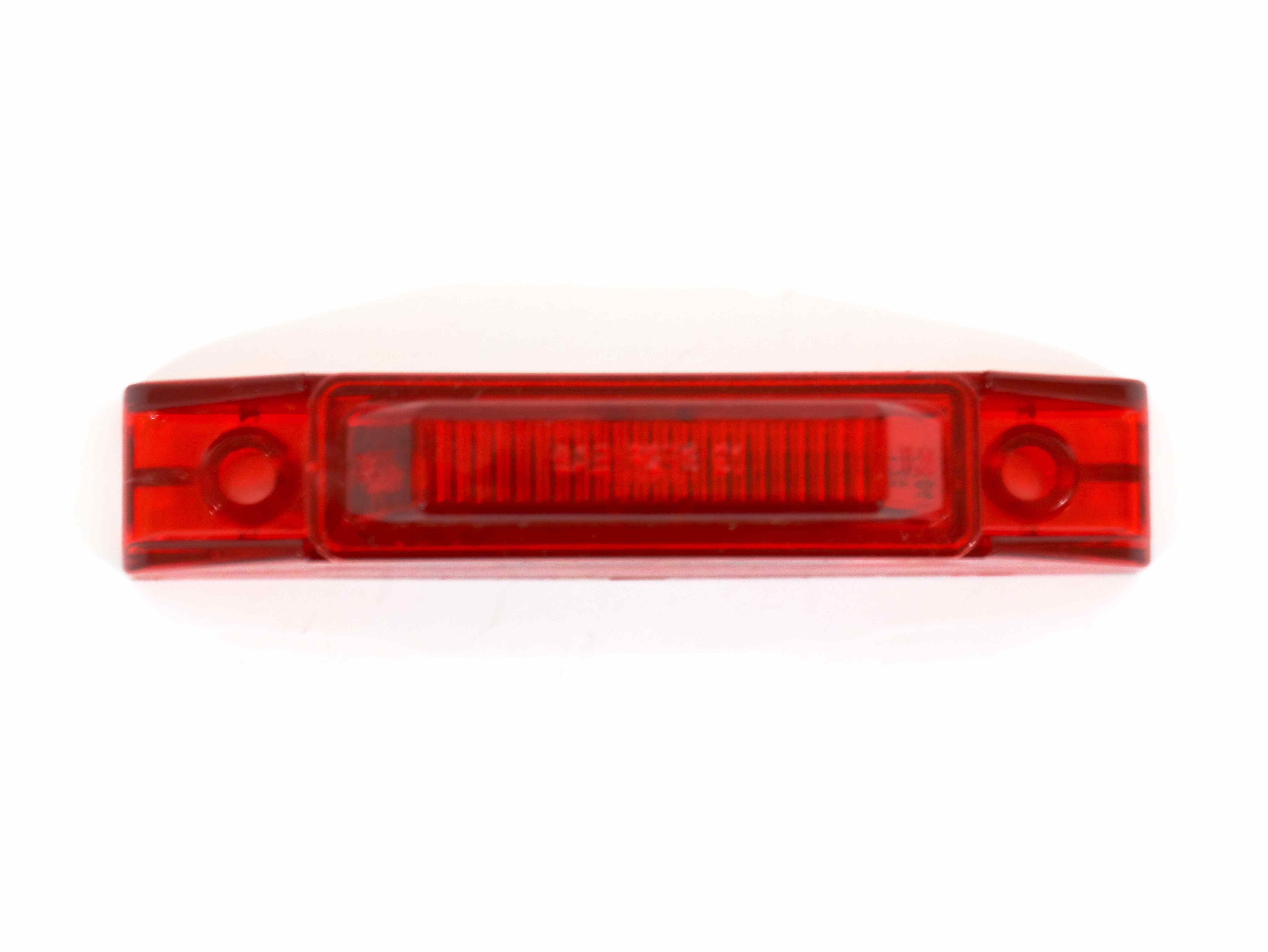 35001R Light, Red Rectangular, 1 Diode, Marker/Clearance Light 12V