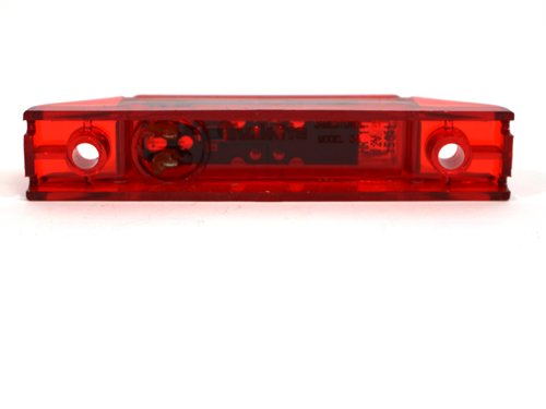35001R Light, Red Rectangular, 1 Diode, Marker/Clearance Light 12V