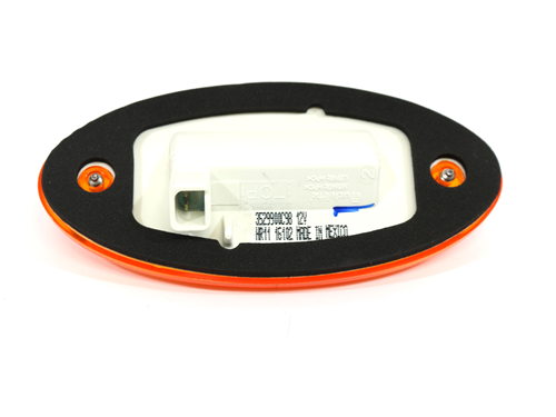 3529900C98 AMBER OVAL MARKER / LED