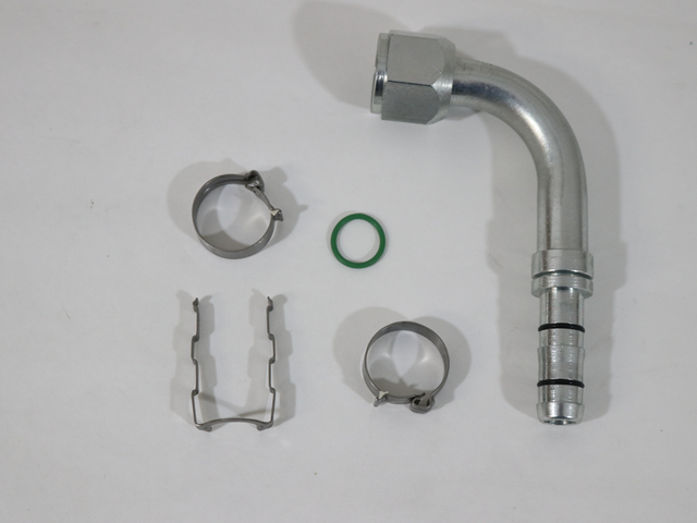 40.64075.54 Fitting, 90°, #10 For (Short Pilot) X #10 Hose, Flexclik