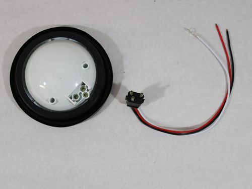 40242R LIGHT, 4 INCH RED INCANDESCENT STOP/TAIL/TURN W/GROMMET