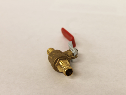 461663 1/2 INCH PEX BRASS BALL VALVE