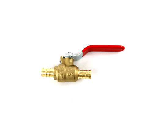 461663 1/2 INCH PEX BRASS BALL VALVE