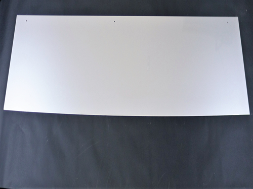 47633101 D/S SKIRT PNL, FRONT OF REAR WHEEL, EZRIDER, GRAY