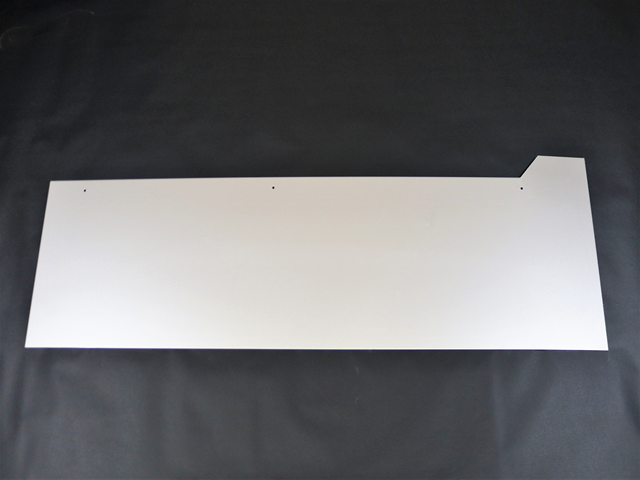 15384 P/S Skirt Pnl, Front Of Rear Entry , Ezrider, Gray