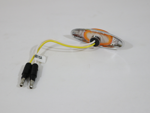 47953 LIGHT, AMBER LED CROME BEZEL 2 WIRE