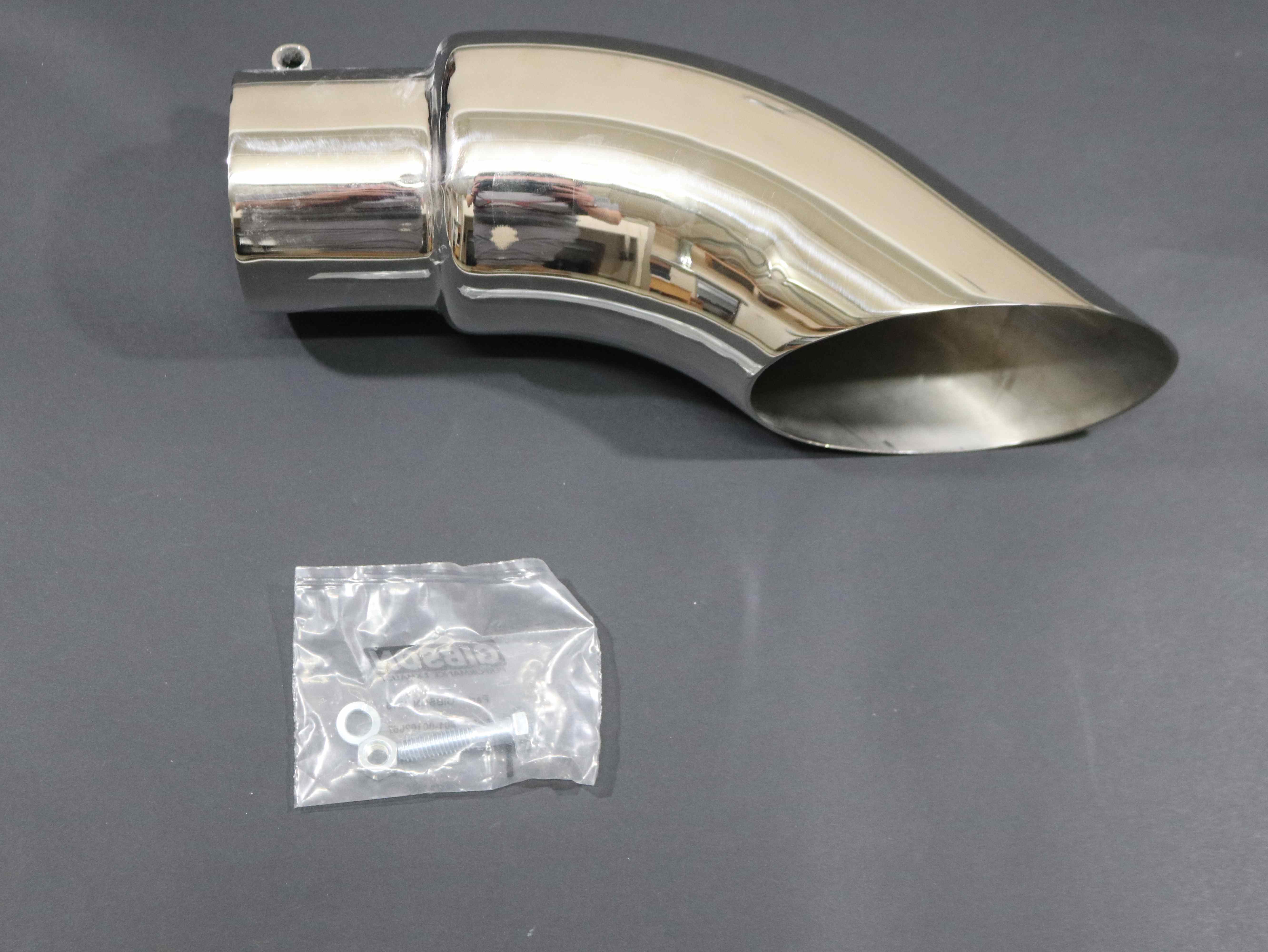500386 3 In. Inlet 4 In. Out Ss. Turndown Exhaust Tip