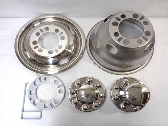 5804-160G Bolt On Wheel Covers, Gm, 4500, Rim#29631