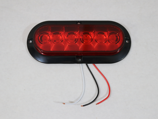 64958 LIGHT, RED LED, FLANGE SURFACE MOUNT STOP/TAIL/TURN