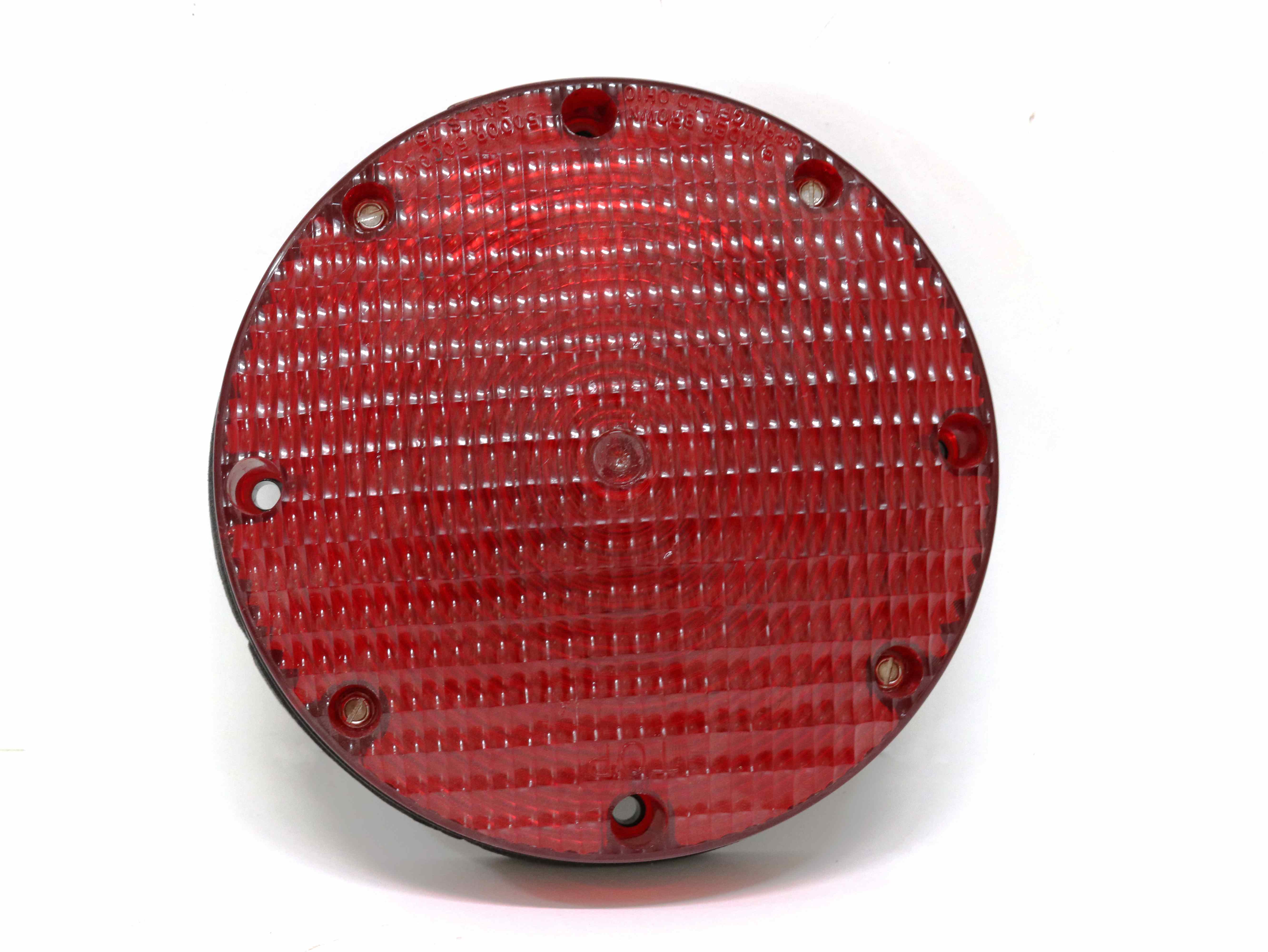 66597.1D 7 INCH Dia Red Stop & Tail Assy W/Rough Surface