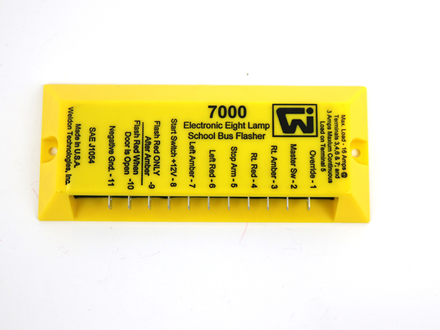 7000.1000.00 Flasher, 8-Lamp Modular