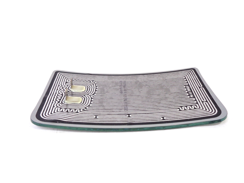 715DH--1 Glass, 7 INCHX4 INCH Convex Heated