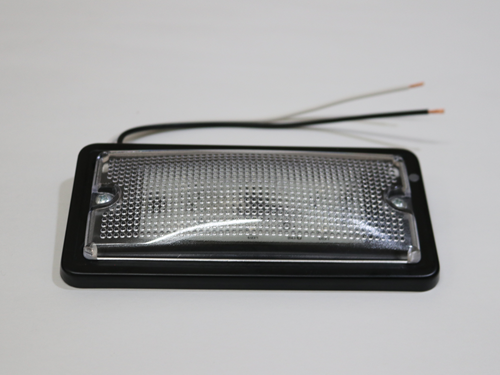 80162C Led Rectangular Clear Dome Light