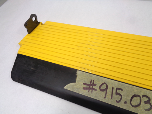 915-0312NA30Y Roll Stop Alum Rubber End Assembly 30 INCH