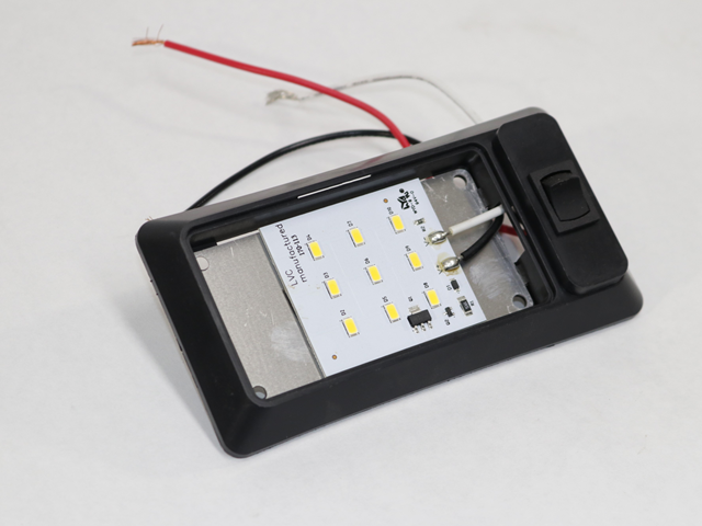 BE011872 COURTESY LIGHT, LED, BLACK