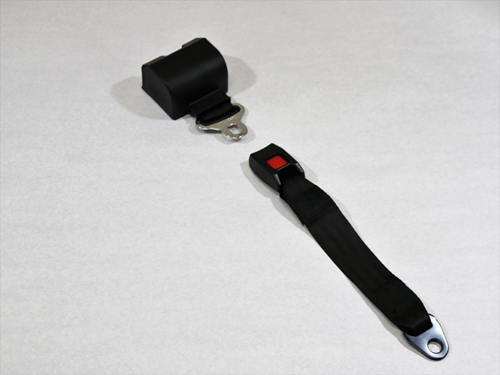 BI060747 SEATBELT, 2 PT RETRACT, 13 INCH AISLE SIDE