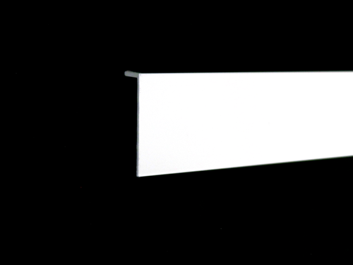 BS020818 EXTRUSION, ANGLE, WHITE 3/4 X 2 INCH X 144 INCH