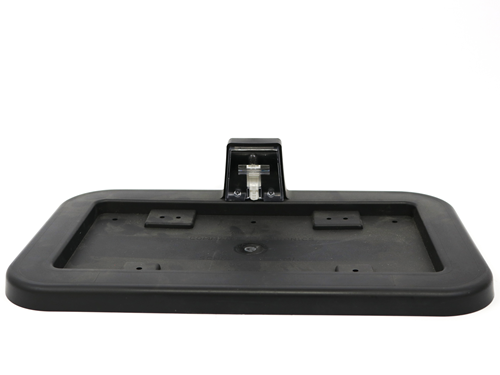 BX050580 License Plate Hold, Plastic, Black