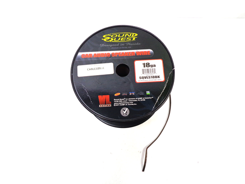 CABLE18BLACK Speaker Wire By Foot