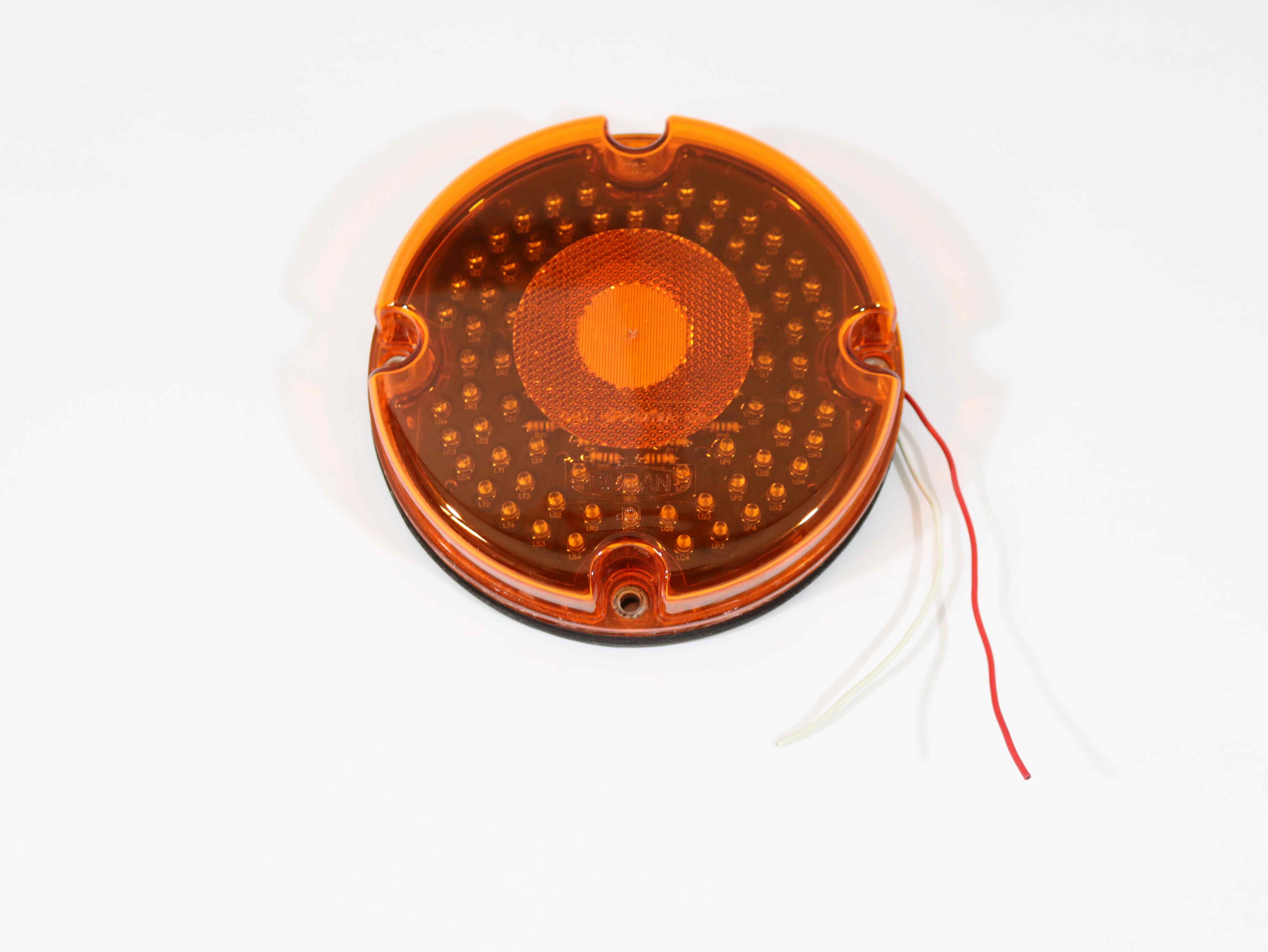ECV7561TY 7 INCH AMBER LED TURN NON REF