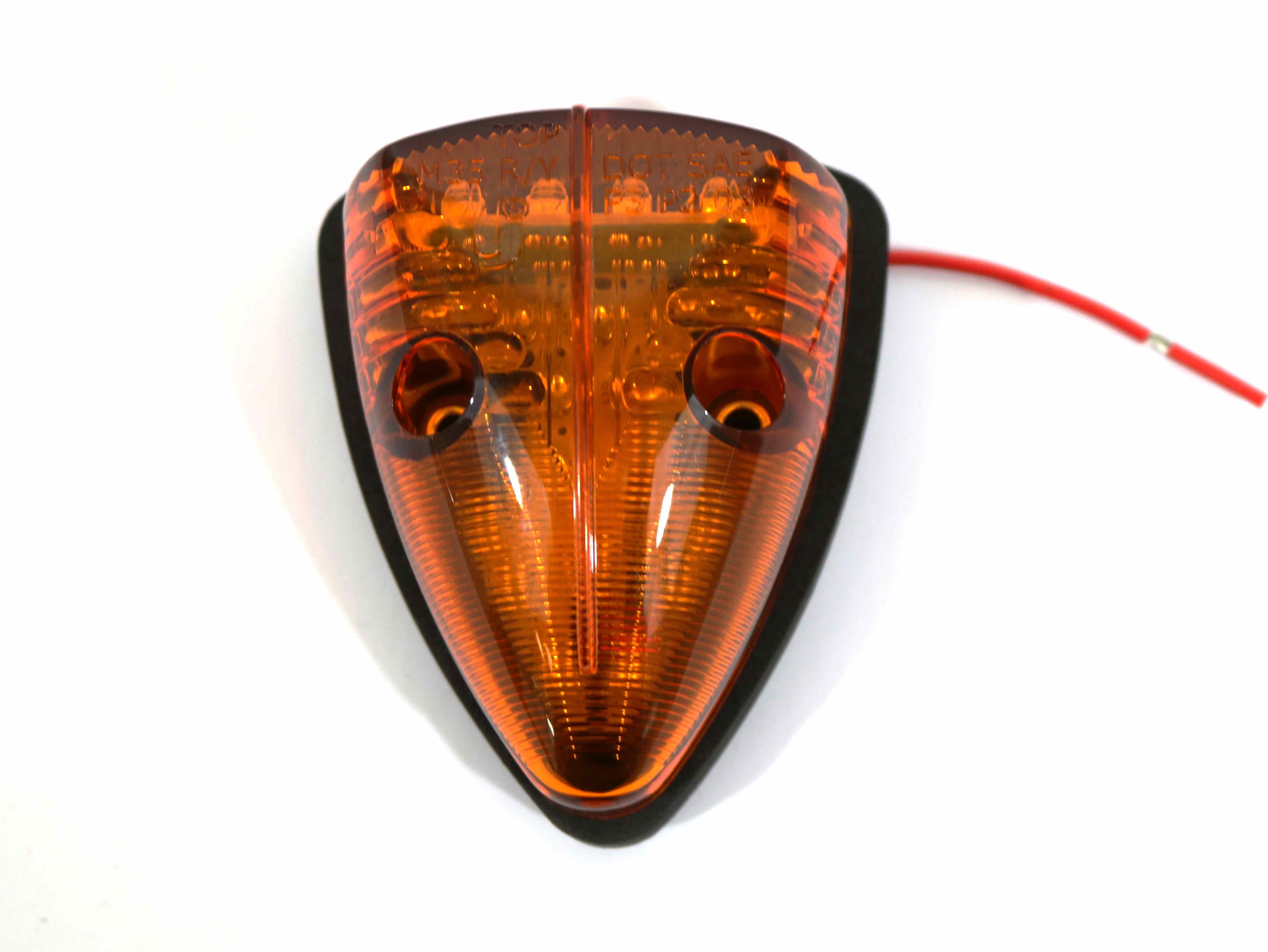 ECVMLT351Y LAMP, TRIANGLE AMBER LED