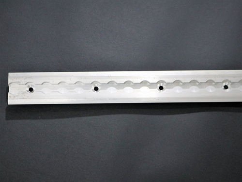 FE748-01-PD4 Heavy Duty L Track W/Flange And Mtg Holes