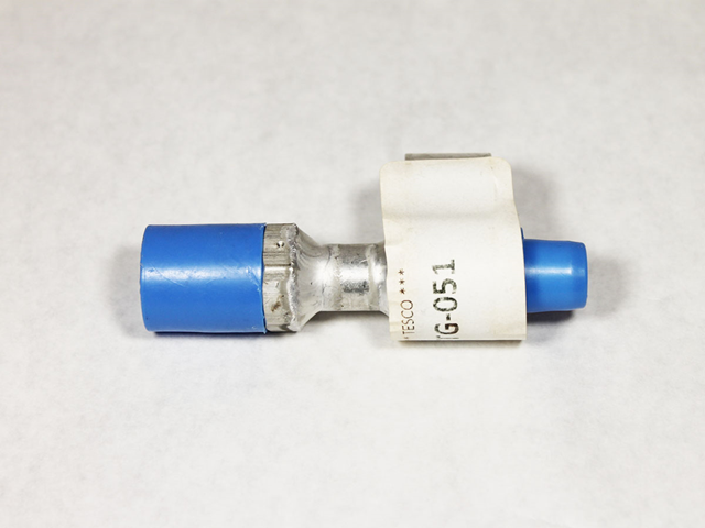 FTG-051 A/C Fitting, Valve, High Side Line, # 8 Feed Port