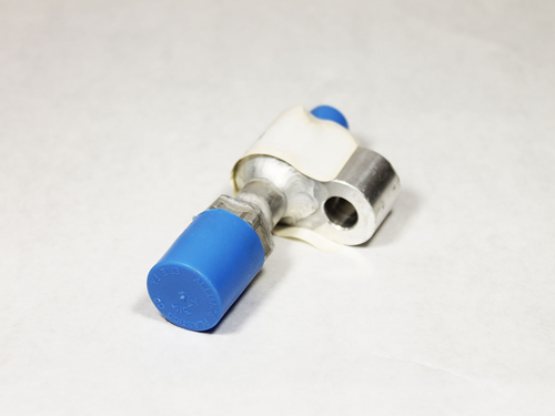 FTG-051 A/C Fitting, Valve, High Side Line, # 8 Feed Port